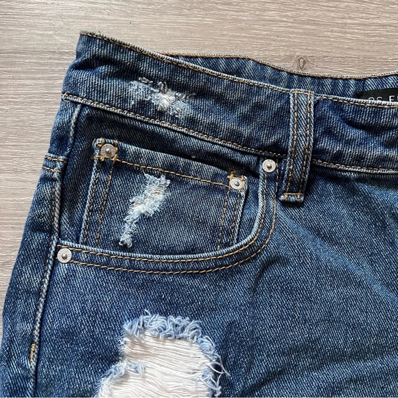 PS Erin Wasson sweater knit pockets jean  shorts - Picture 4 of 8